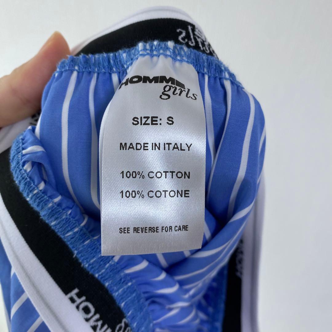 HOMME girls ストライプ　ショーツ