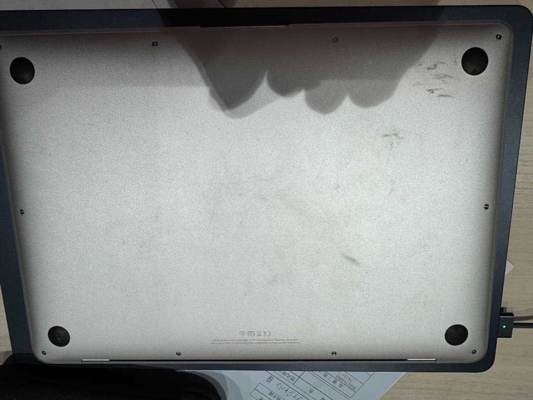 D*l様 M1 MacBook Air シルバー 8GB/256GB【動作良好・