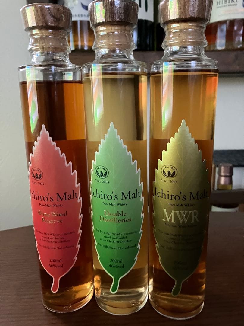 09103イチローズモルトリーフ200ml3種　nboxシートカバー1台分