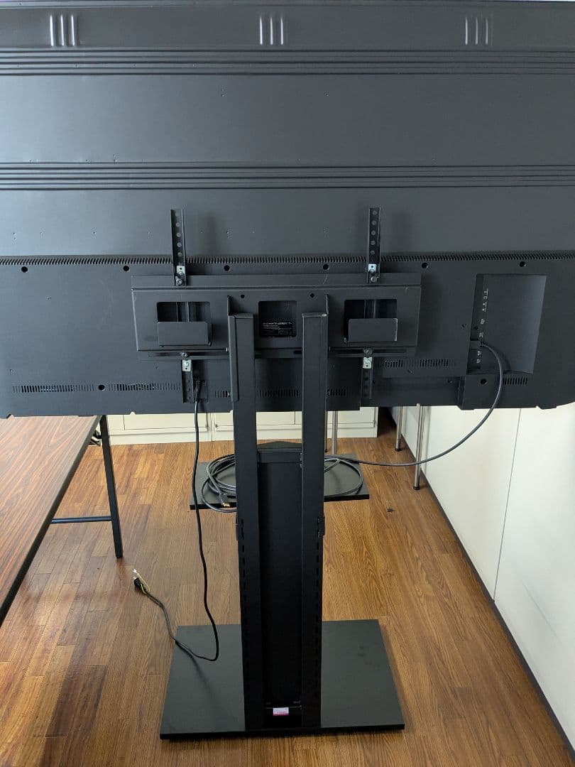 【引取限定】65インチJN-V6500UHDRとハヤミ工産スタンドKF-865