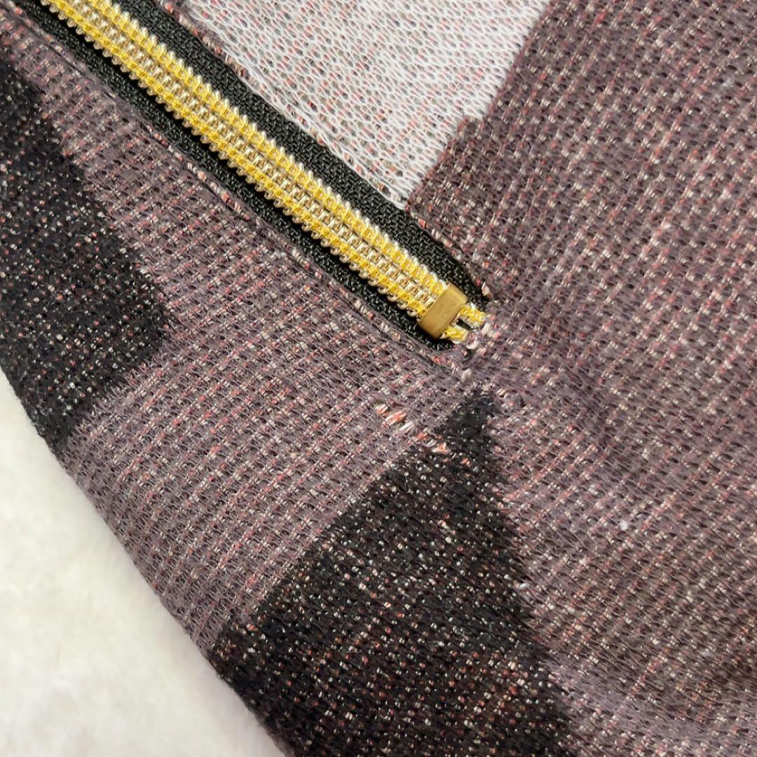 極美品　マークアンドロナ　近年　防風　裏地付　セーター　スニード　スター　柄