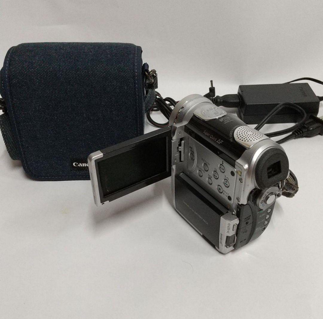 Canon IVIS HV10(B) デジタルビデオカメラ　バッテリー付属セット