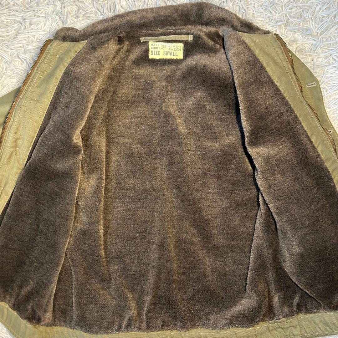 バズリクソンズ N-1 デッキジャケット S M13795 USN NAVY