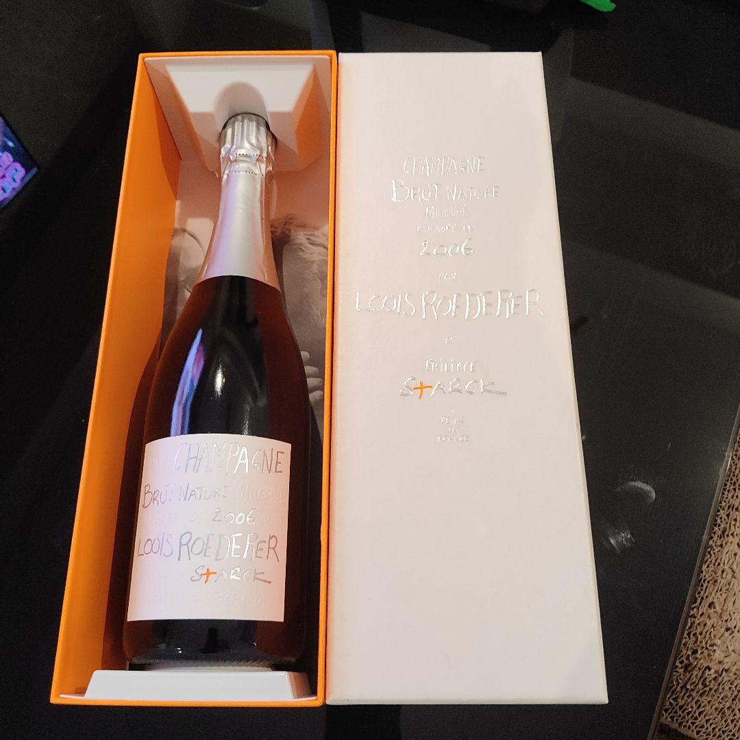 未開栓：ルイ ロデレール ブリュット ナチュール 2006 スタルク シャンパン