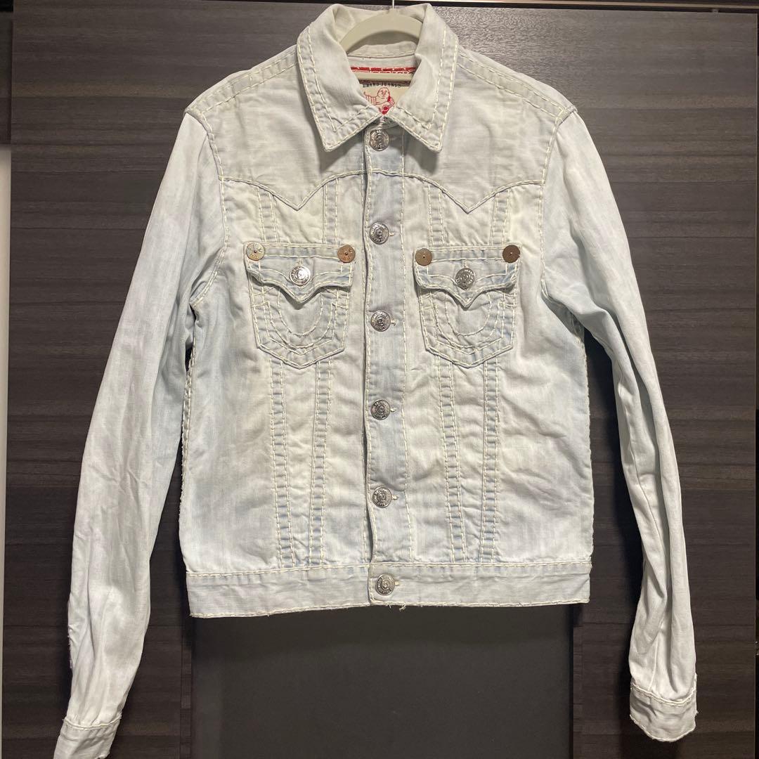 true religionトゥルーレリジョンデニムジャケットデニムジーンズ