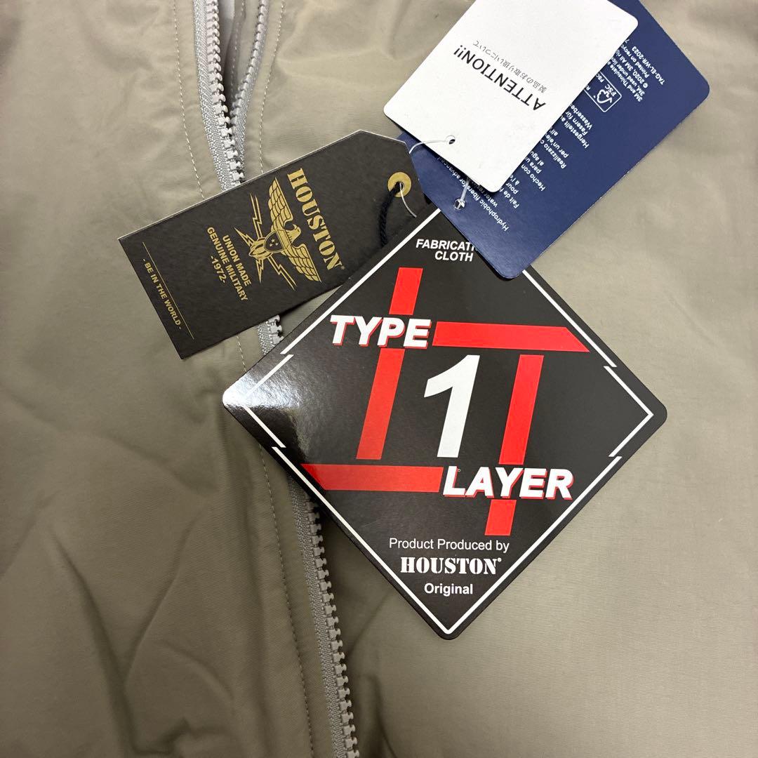 HOUSTON レベル7 ミリタリージャケット FOLIAGEカラー