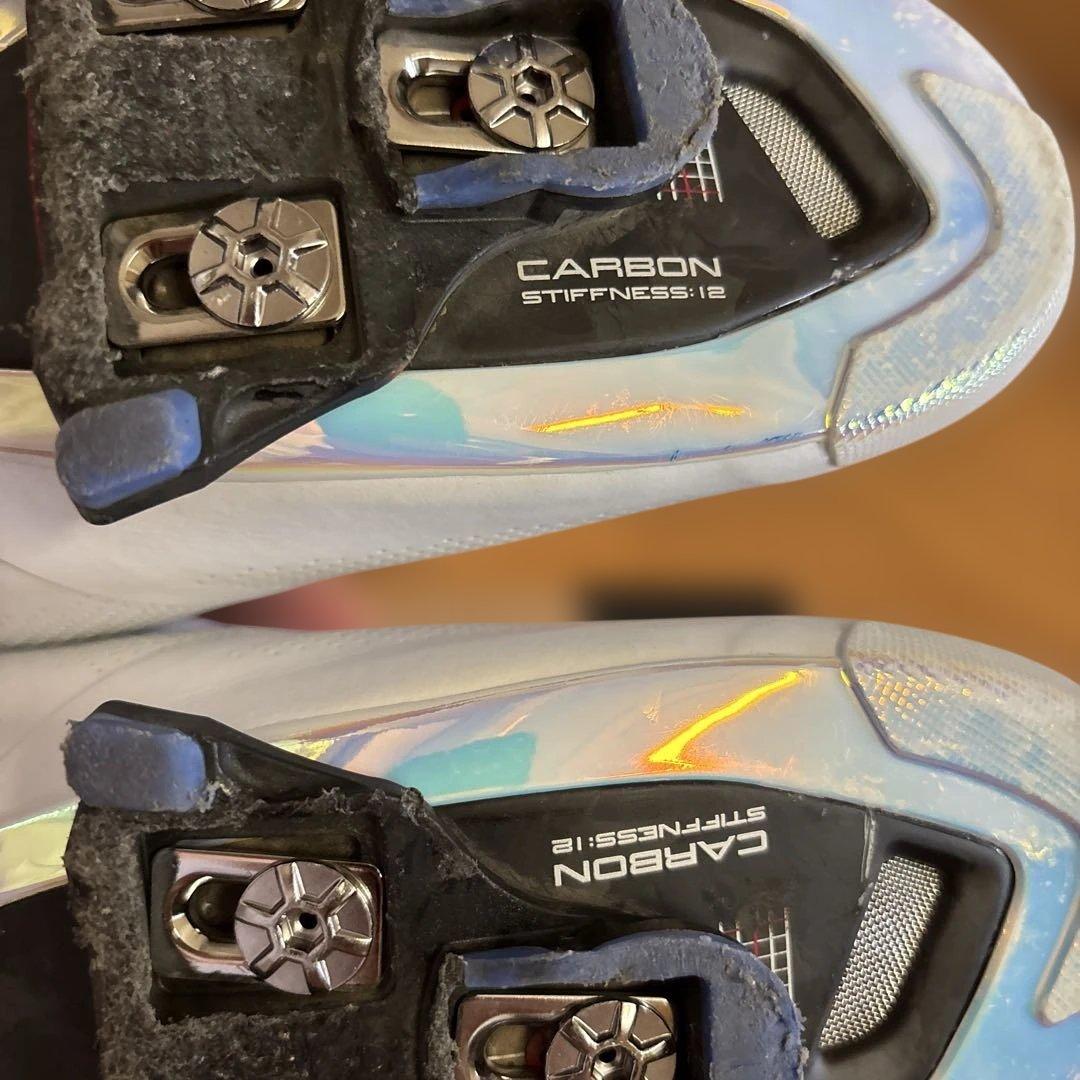 最新シマノS-PHYRE RH-RC903PWRホワイト シューズ 43