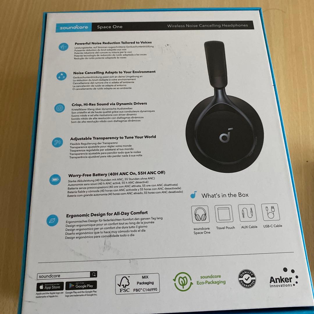 Soundcore Space Oneアンカースペースワンブラック