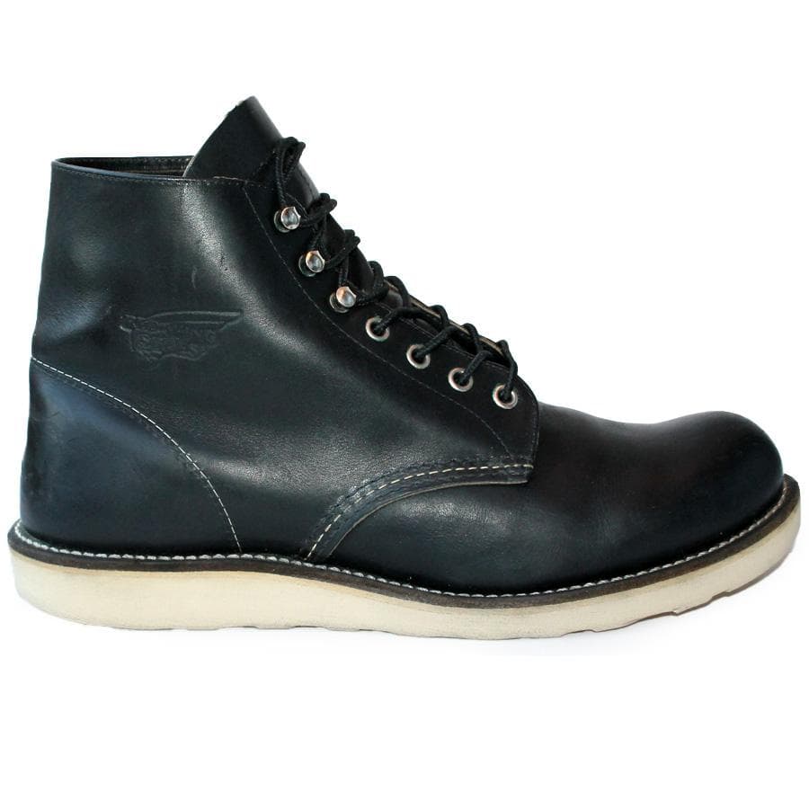 廃番 Red Wing 9070 ラウンドトゥ ワークブーツ ブラックハーネス