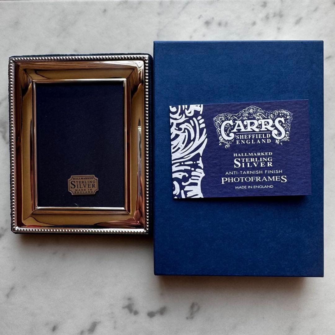 英国製 CARRS シルバー フォトフレーム