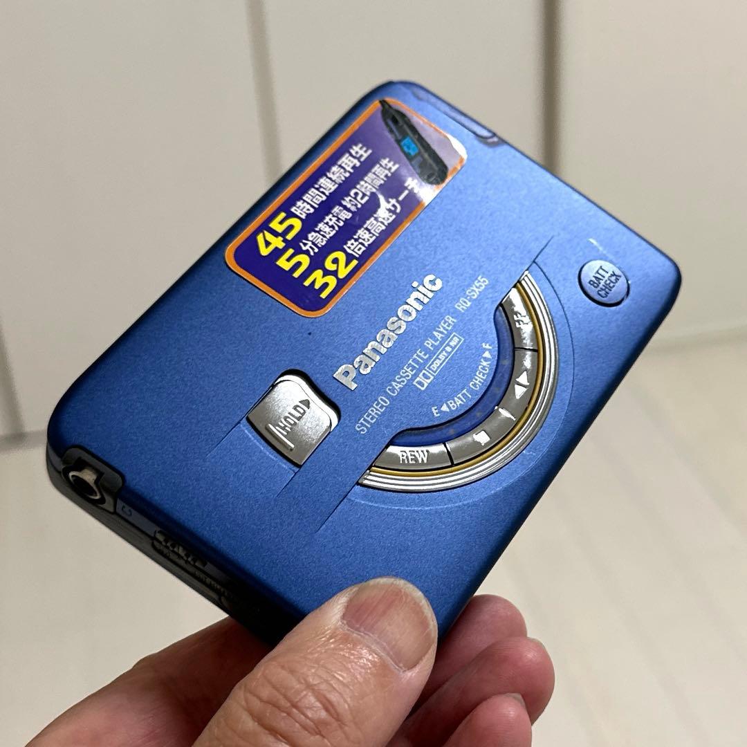 【美品DE修復品】Panasonic カセットプレーヤー RQ-SX55