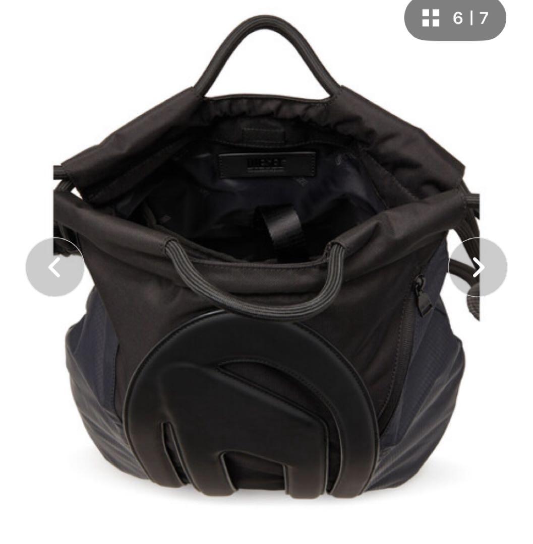 DIESEL 完売品ギャランティカード付　巾着バックパックトートバッグ 2way