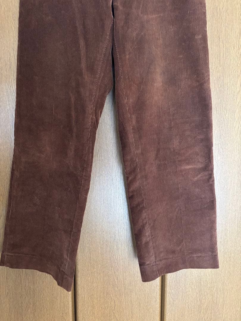 ブラウン コーデュロイ パンツ40’s
