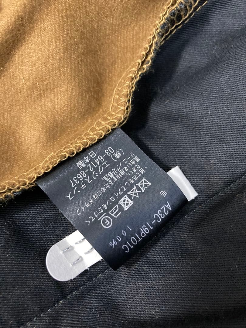 MARKAWARE CASHMERE FLANNEL TROUSERS サイズ3