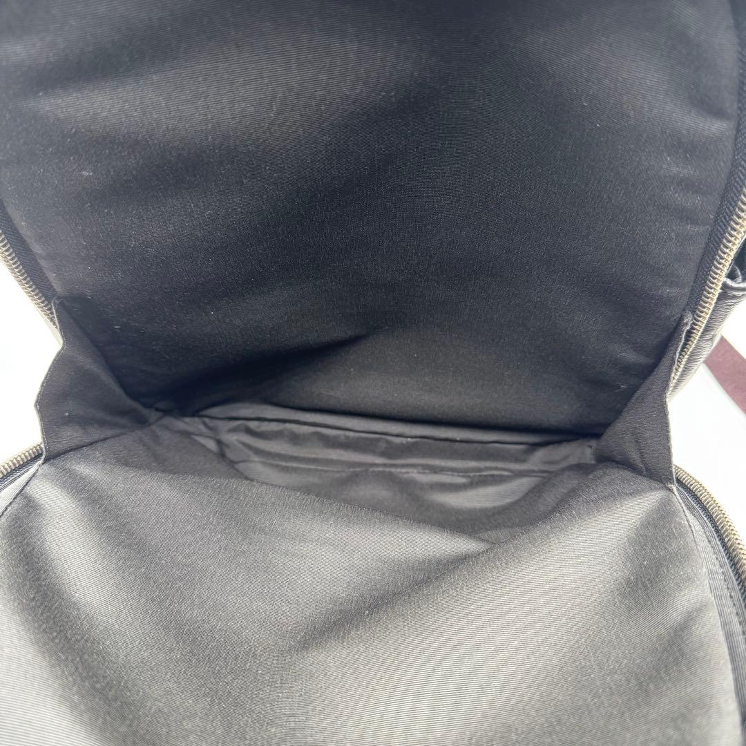 極美品✨ コーチ リュック トンプソン 2室 ビジネス A4 レザー ブラック