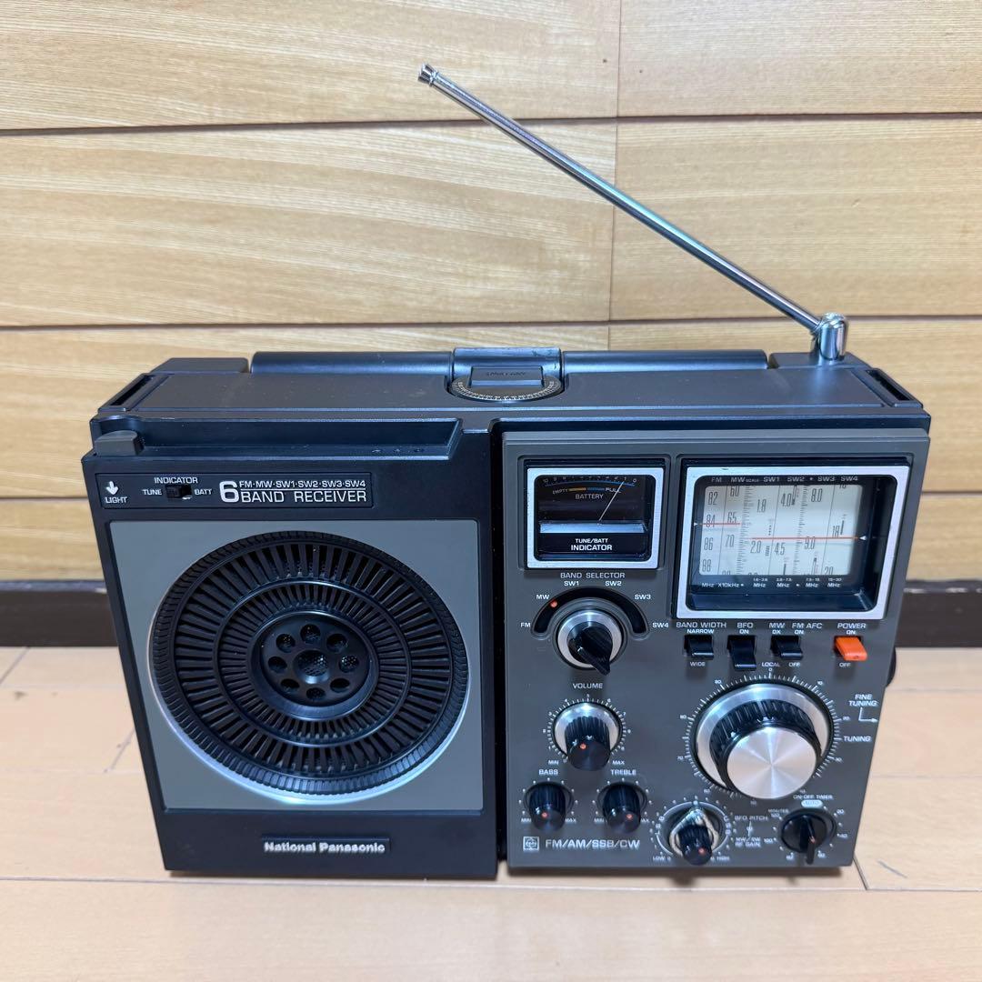 ナショナル6バンドBCLラジオ　クーガ118D　RF-1188【美品 ジャンク】