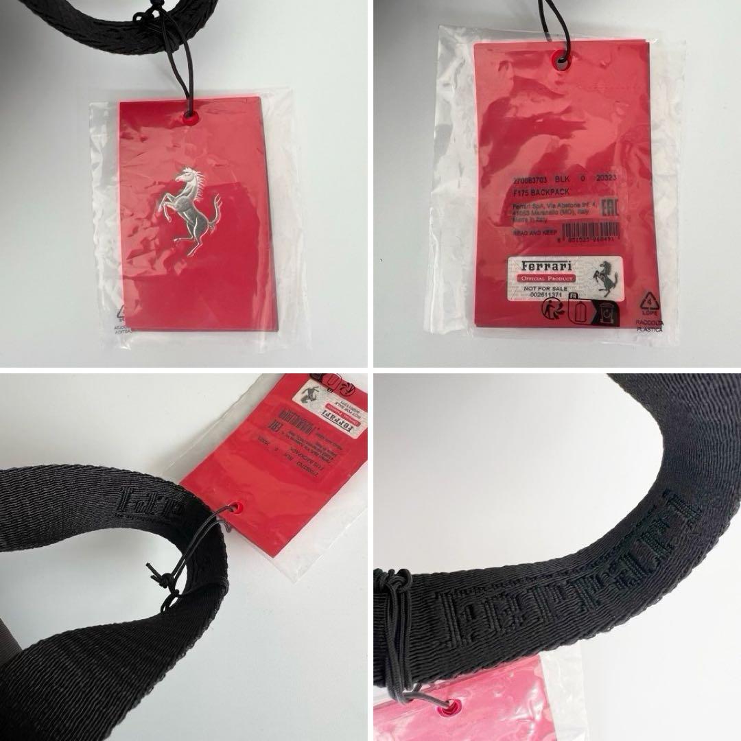 非売品新品　Ferrari　フェラーリ　プロサングエ　リュック　オーナー限定　黒