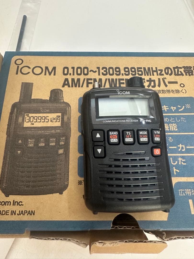 ICOM IC-R6 受信機☆美品