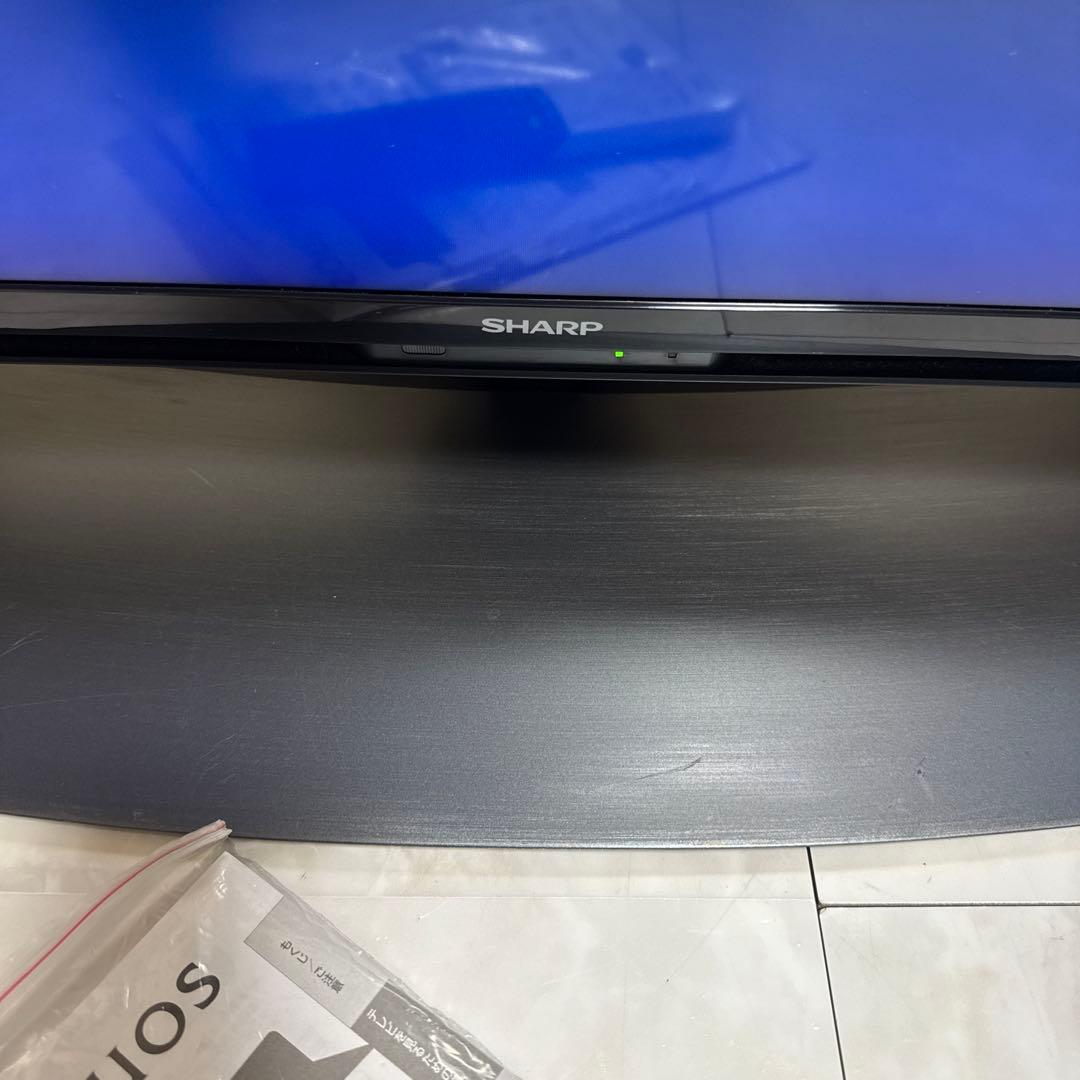 送料込 SHARP AQUOS 45V型 4K液晶テレビ Android TV