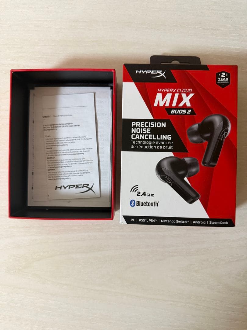 HYPERX Cloud Mix Buds 2 ワイヤレスイヤホン