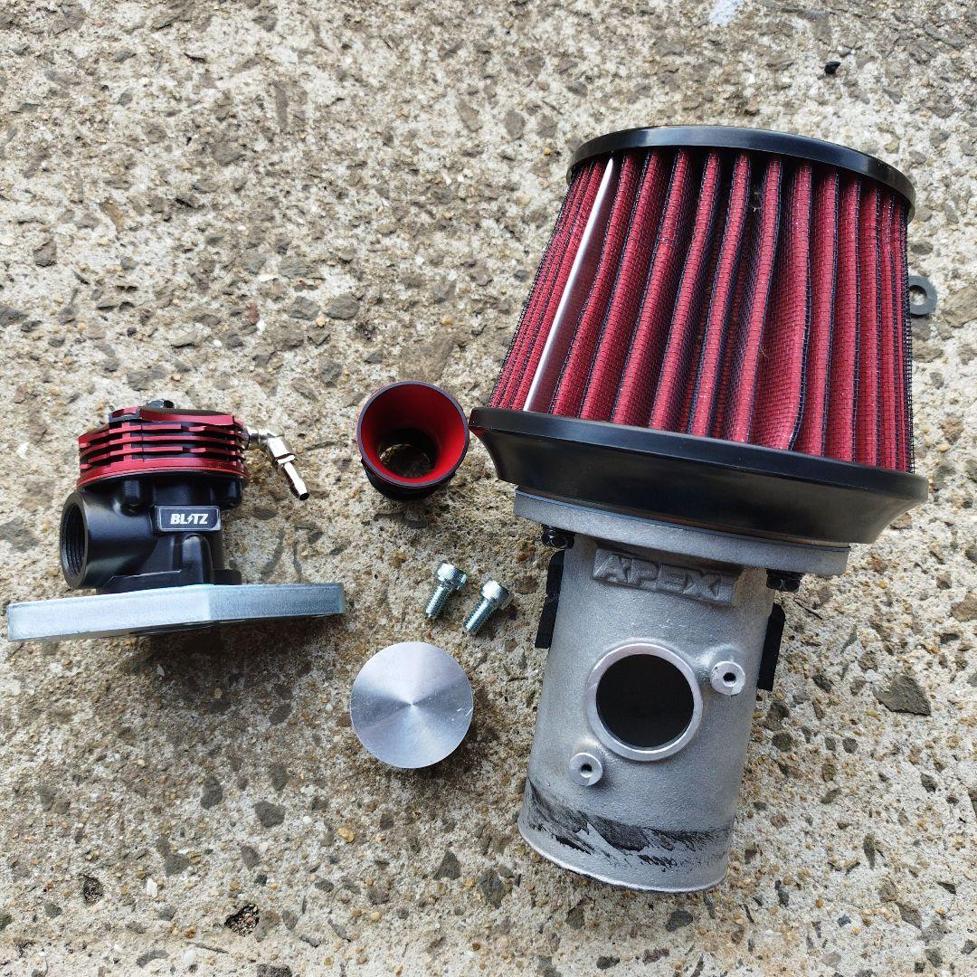 Blitz　スーパーサウンドブローオフバルブ 大気開放タイプ　APEX　エアクリ