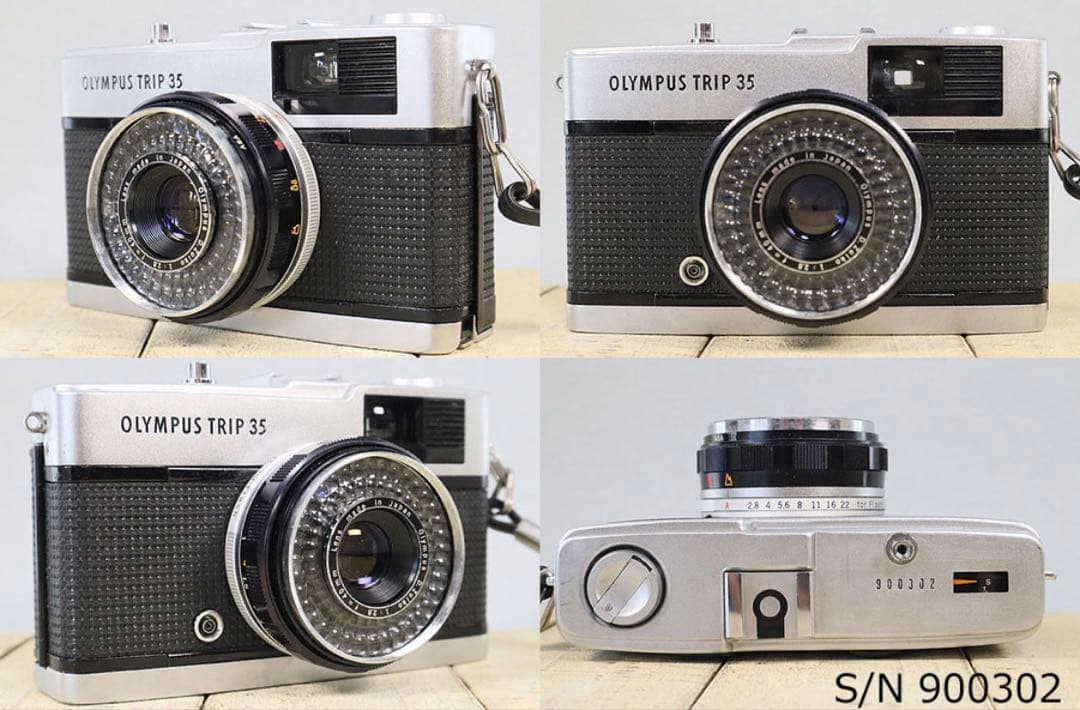 【整備済】【保証付 】 オリンパス　OLYMPUS TRIP 35