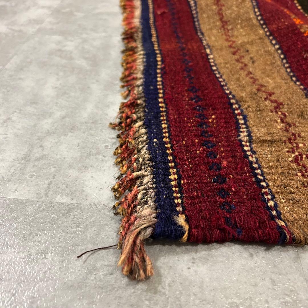 【1980's vintage】291cm × 146cm 大判ビンテージラグ