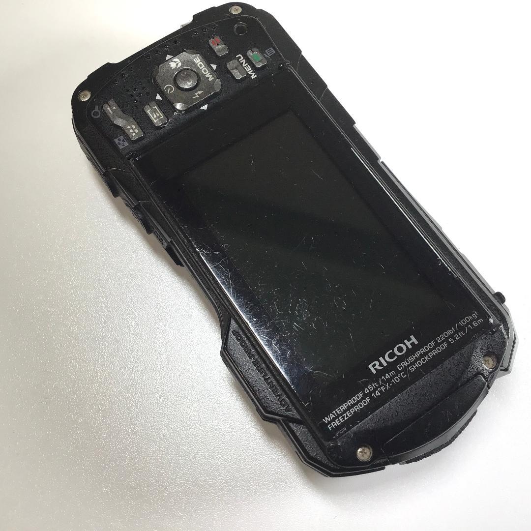 リコー RICOH WG-40W 防水デジタルカメラ ブルー