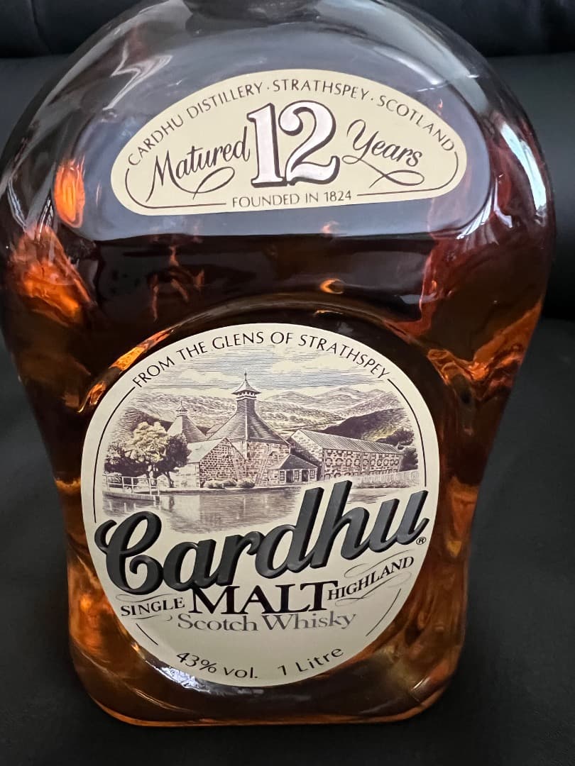 CARDHU カーデュ 12年 ハイランドシングルモルト 1000ml