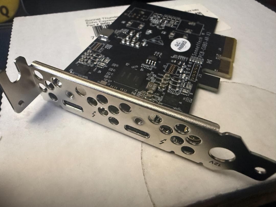 SONNET Thunderbolt 3 Upgrade Card ジャンク