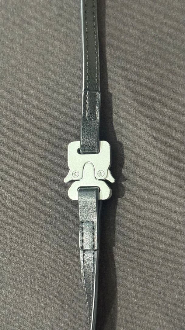 1017 ALYX 9SM ローラーコースターバックル レザー ショルダーバッグ