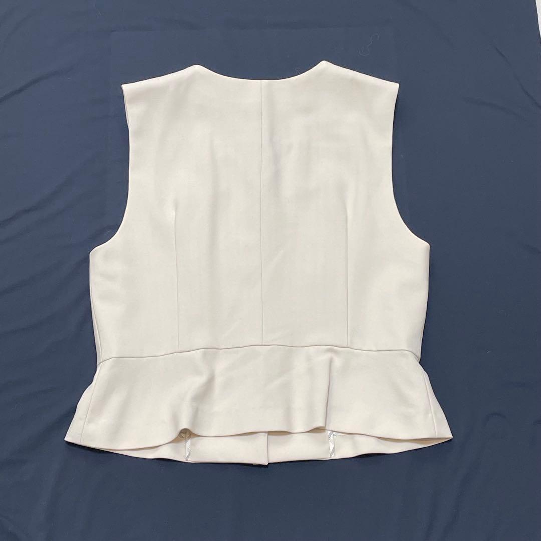 2024年 アルアバイル ギャバショートジャケット ベスト 2点 レイヤード