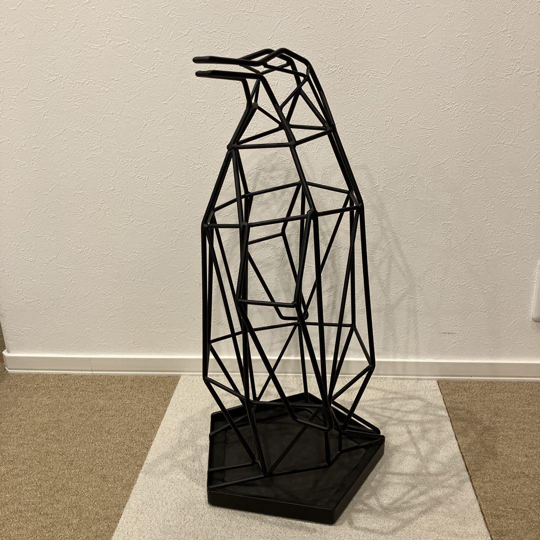 act work's 傘立て シャドーワイヤー アンブレラスタンド ペンギン