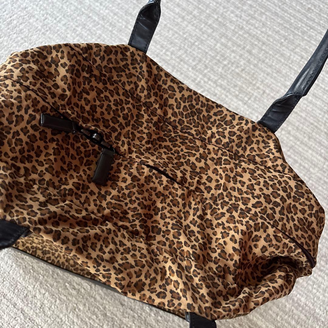 BOTTEGA VENETA ボッテガヴェネタ／レオパード ハンドバッグ 大型