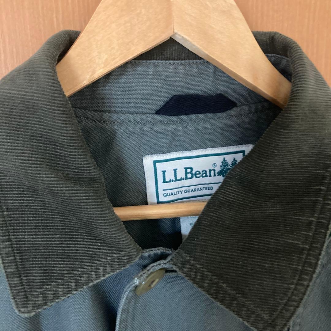 10s L.L .Bean　カーキ　カバーオール　フィールドコート