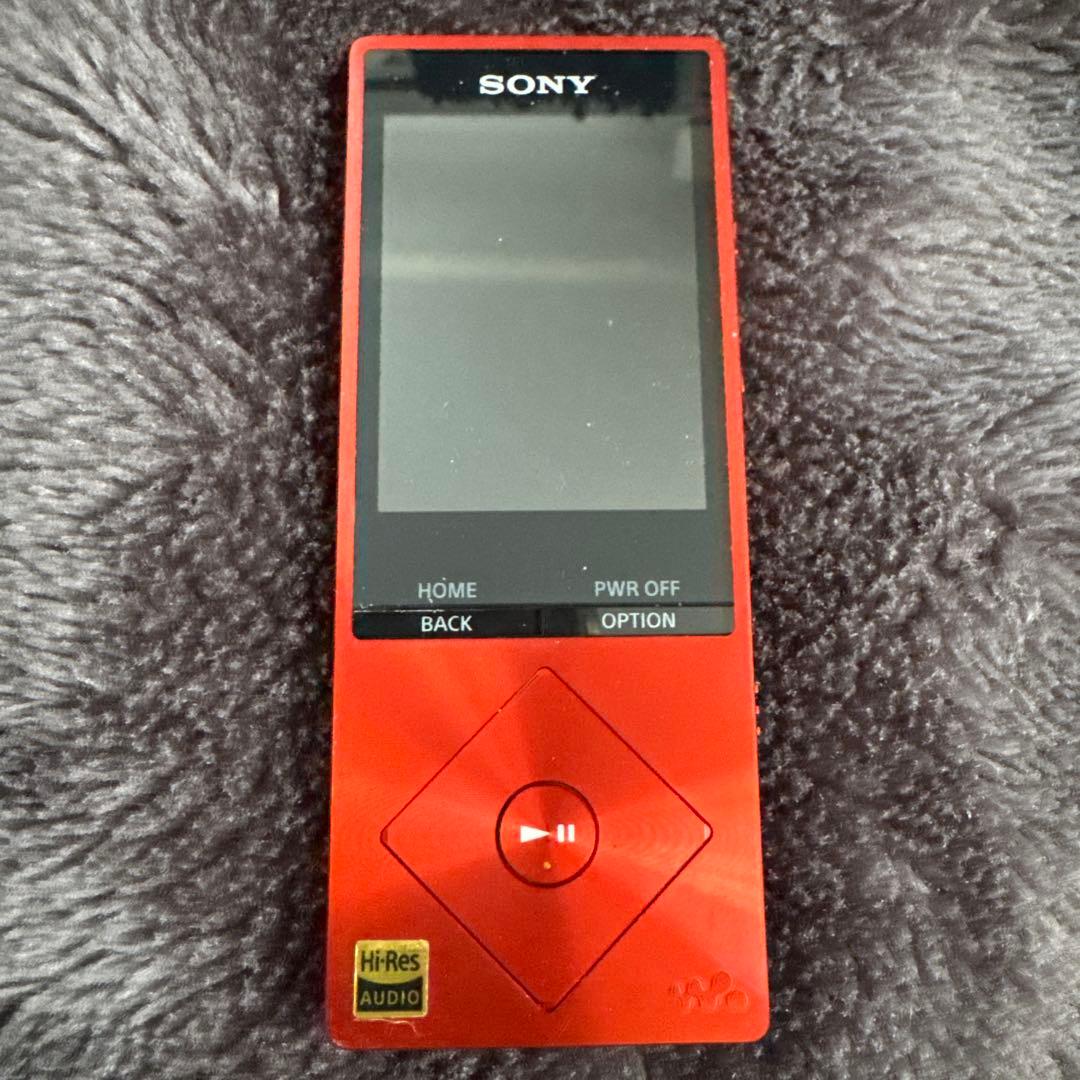 ソニー ウォークマンAシリーズ NW-A25 シナバーレッド