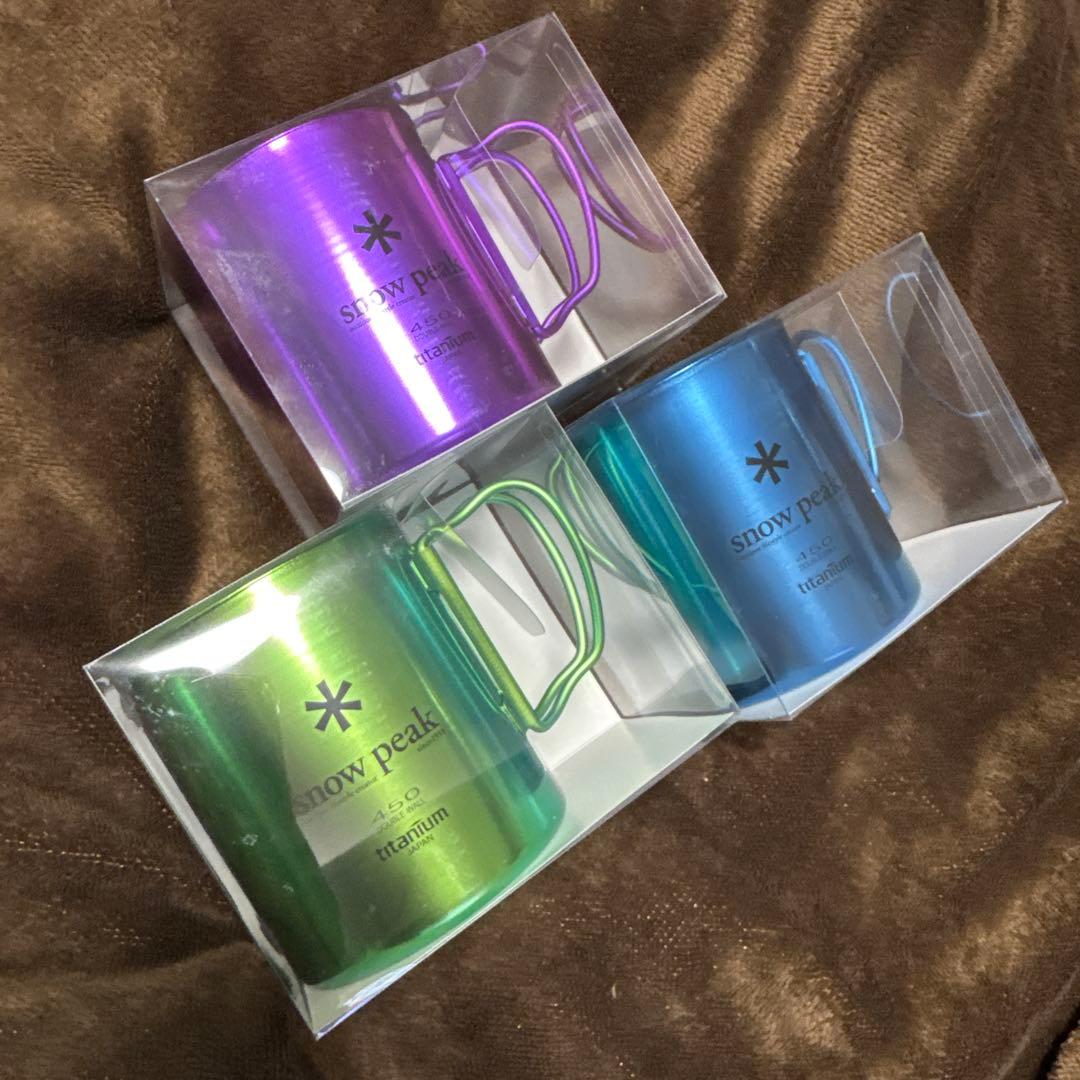 スノーピーク チタンダブルマグ 450 USA限定モデル 新品未開封