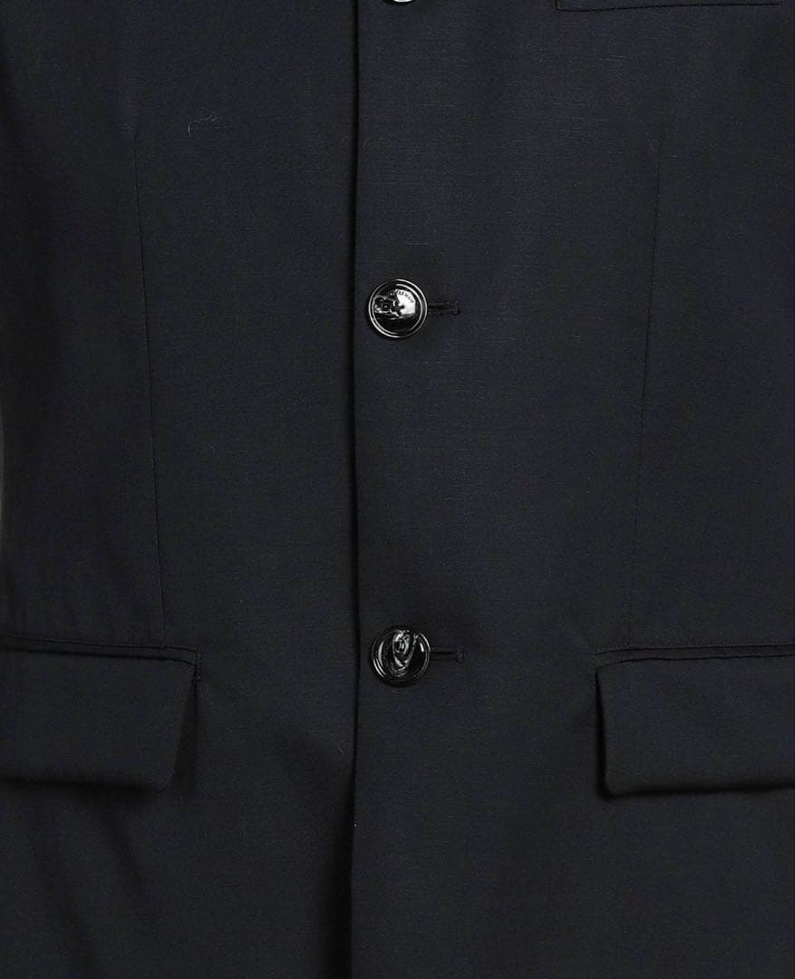 値下げ　新品　エンポリオ・アルマーニ　フード付きノーカラージャケット