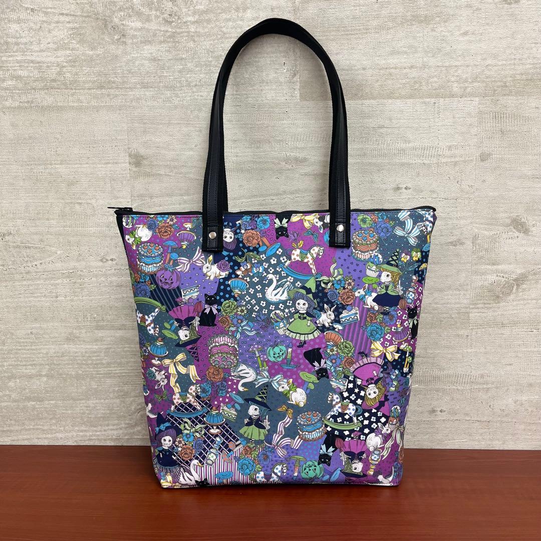 ジョリーフルール　マイリトルテイラー　ハロウィン柄　40㎝ファスナートート⑩