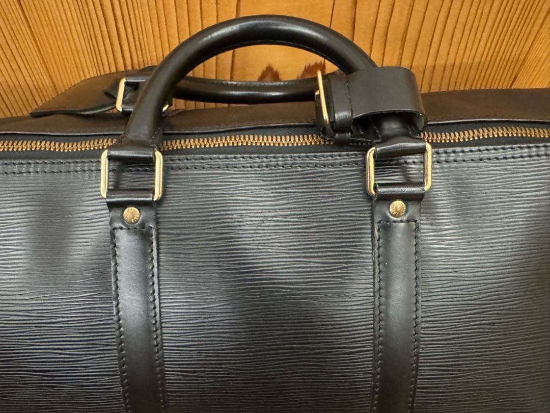 とりかご様用商品　美品ルイ・ヴィトンキーポル55エピブラック正規品