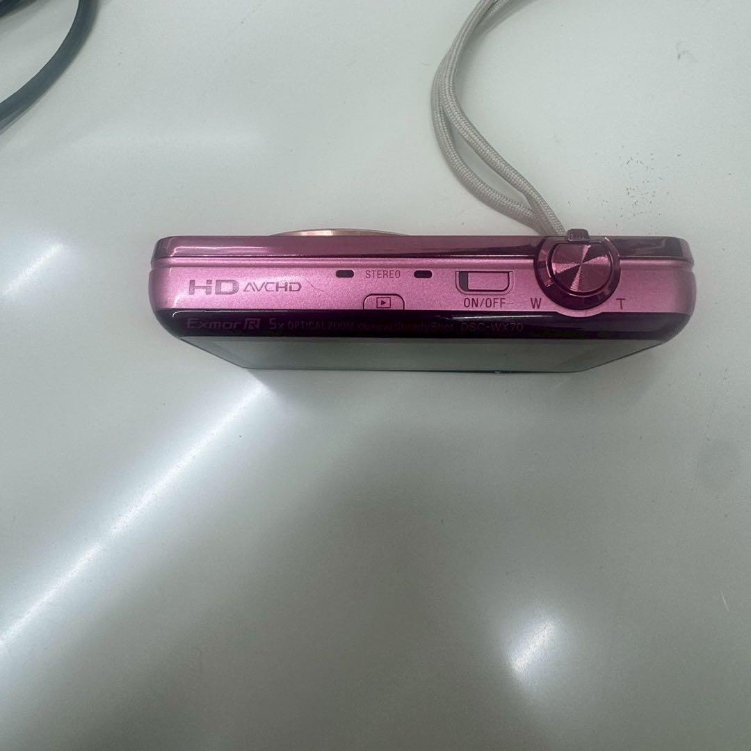 SONY DSC-WX70 ピンク　中古品 nk01 動作確認済み