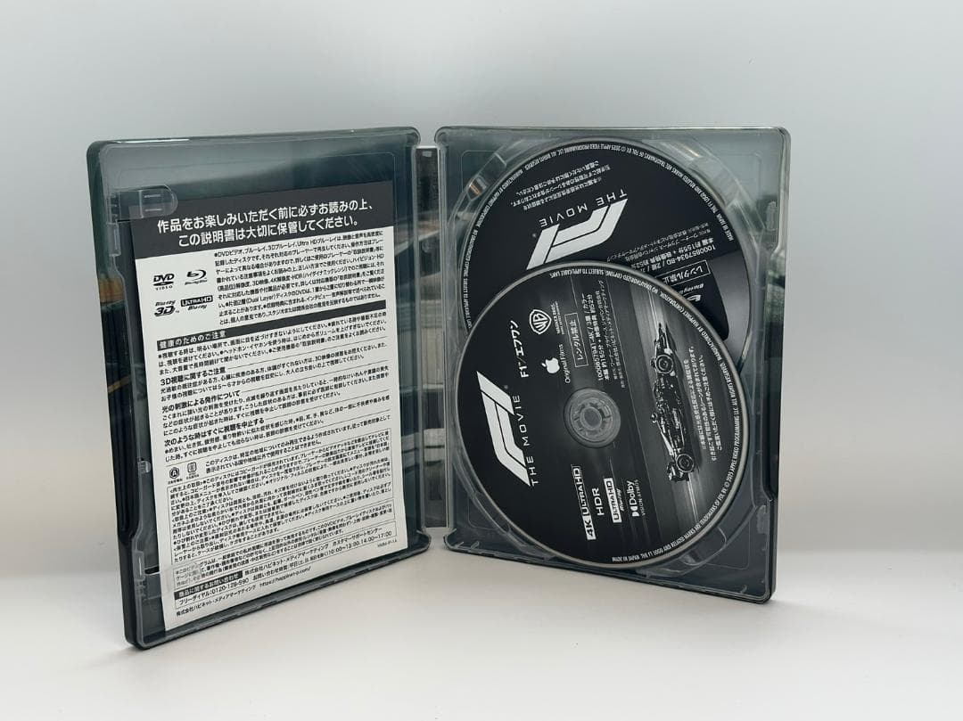 未使用 amazon F1 エフワン スチールブック　4KUHD ブルーレイ