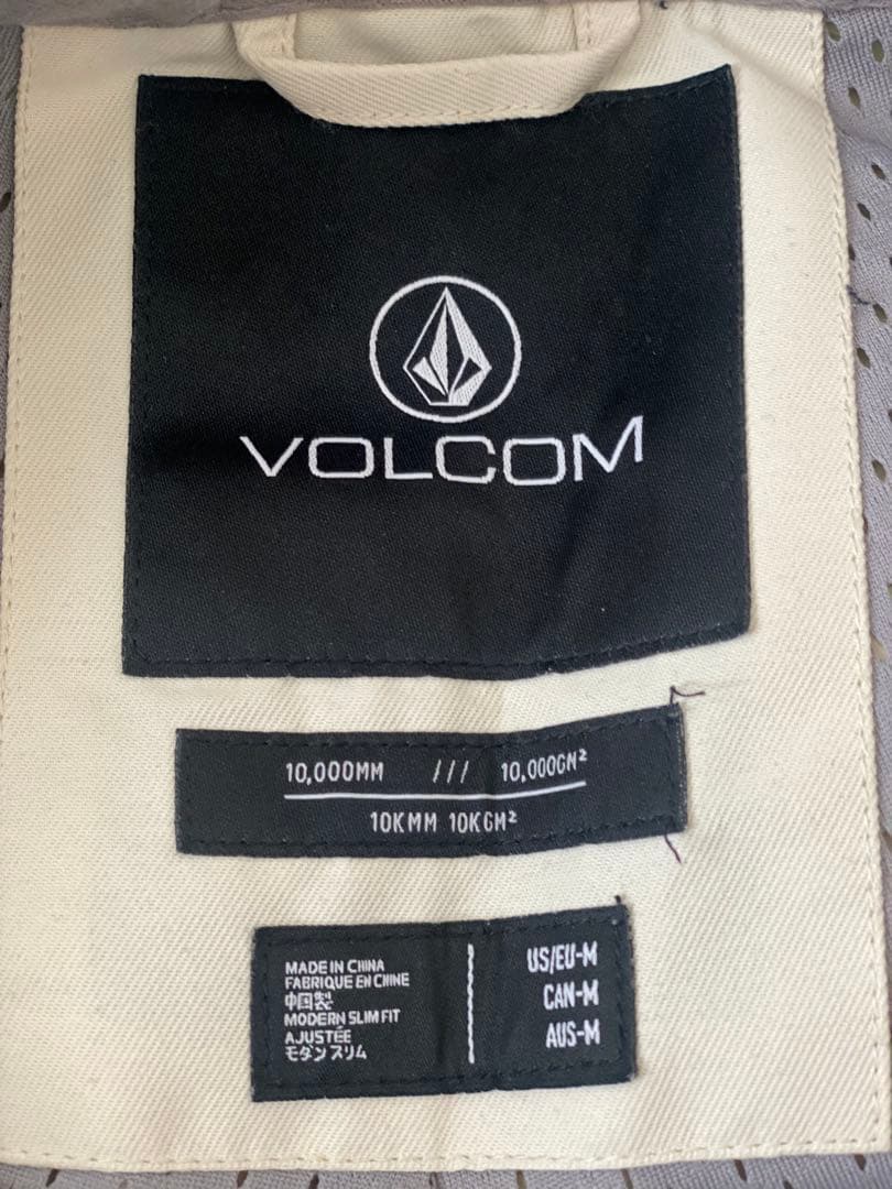 VOLCOM 花柄 スノーボードウェア Mサイズ 上下セット