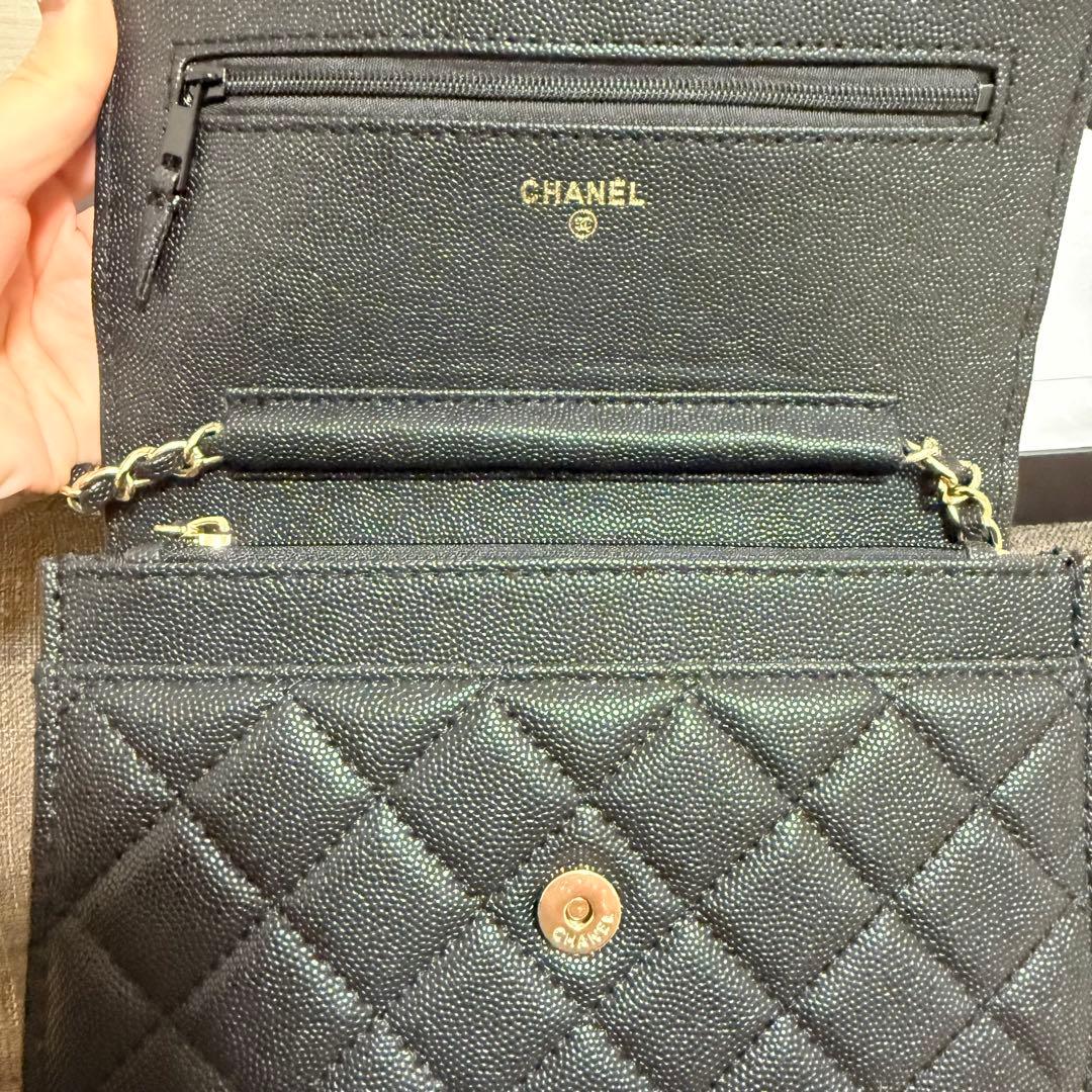 大幅値下げ♪CHANEL MAKEUP ウォレットショルダーバッグ ブラック