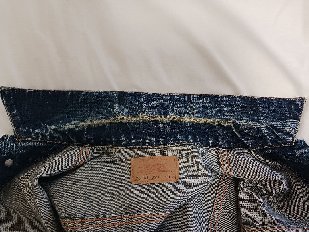 ジ*2様 Levi's リーバイス 70505 デニムジャケット ビッグE 38