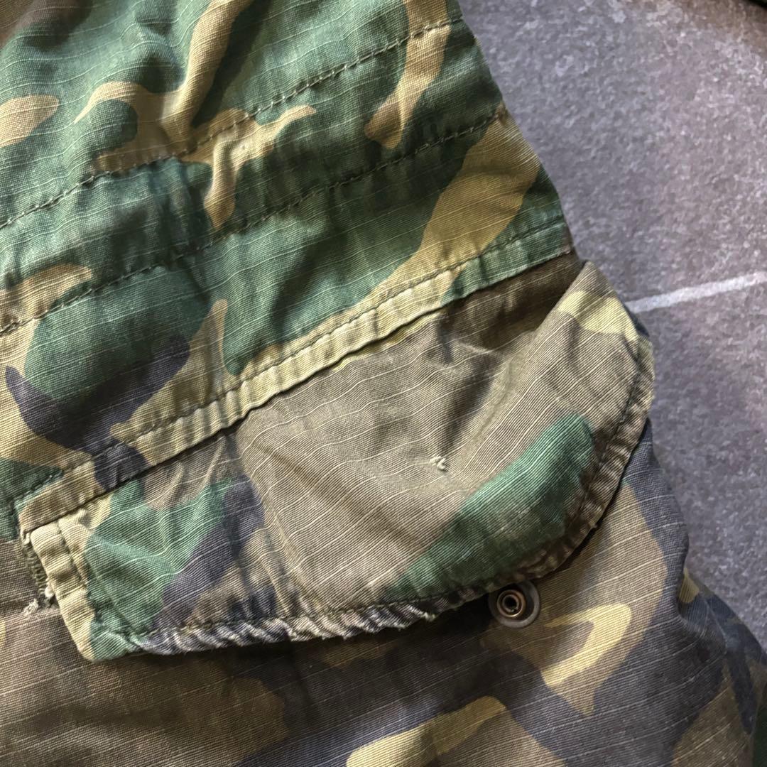 80s M-65 フィールドジャケット ウッドランド SCOVILL 古着