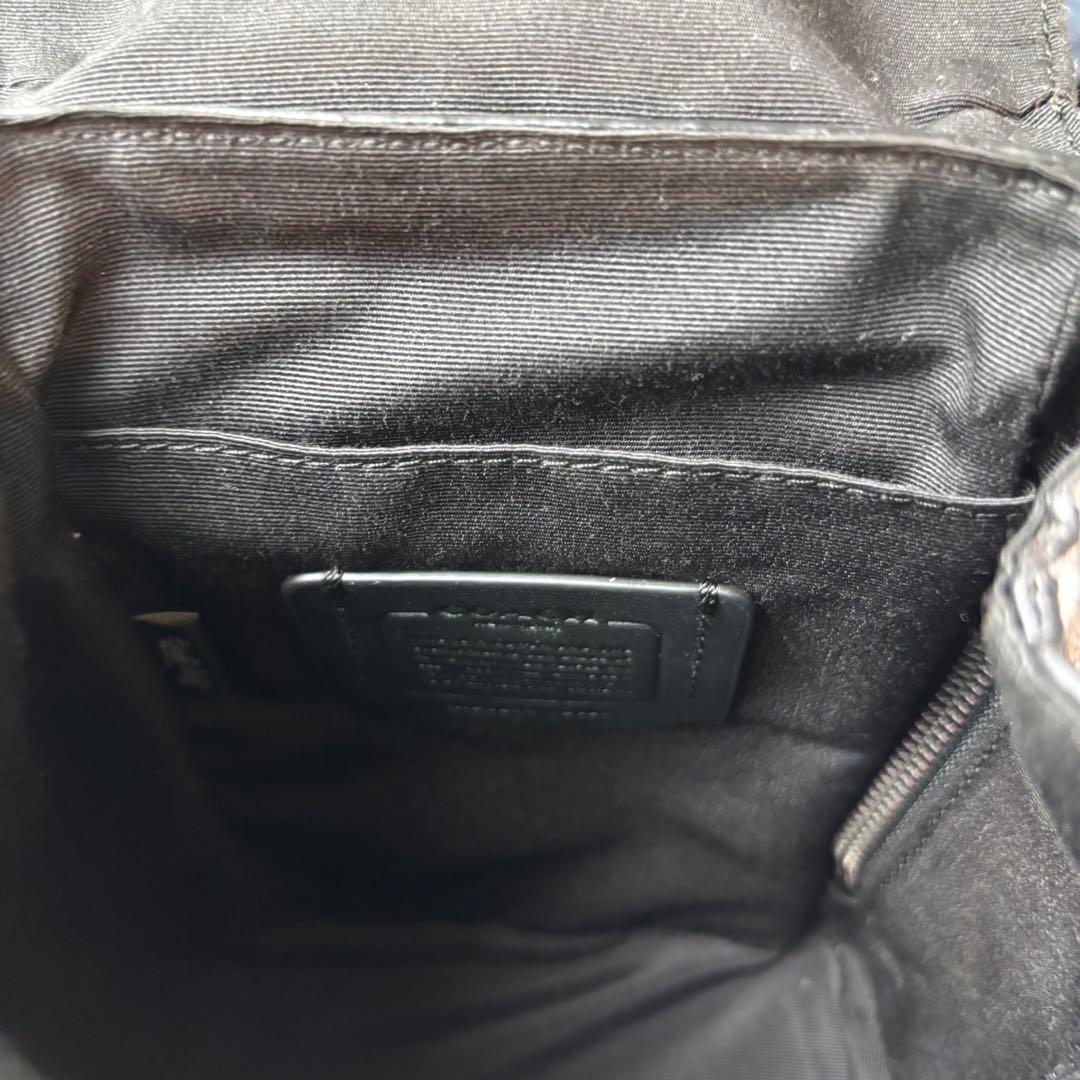 ★極美品★ COACH PVC クロスボディバッグ ハドソン シグネチャー