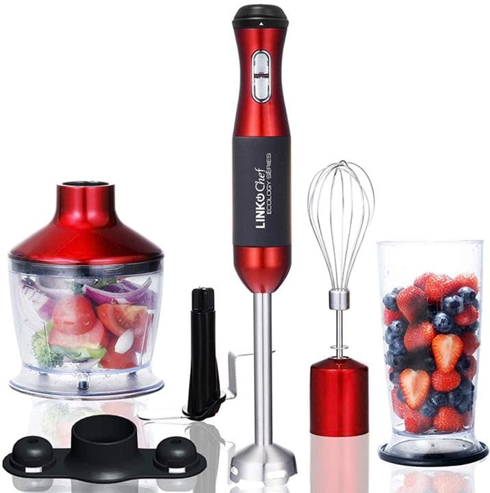 ハンドブレンダー 赤