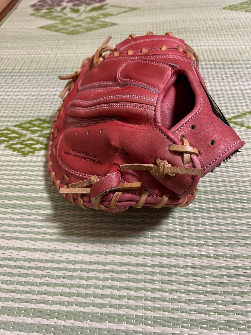 ア*ー様 軟式グローブ 左投げ投手用　キャッチャーミット右投げ