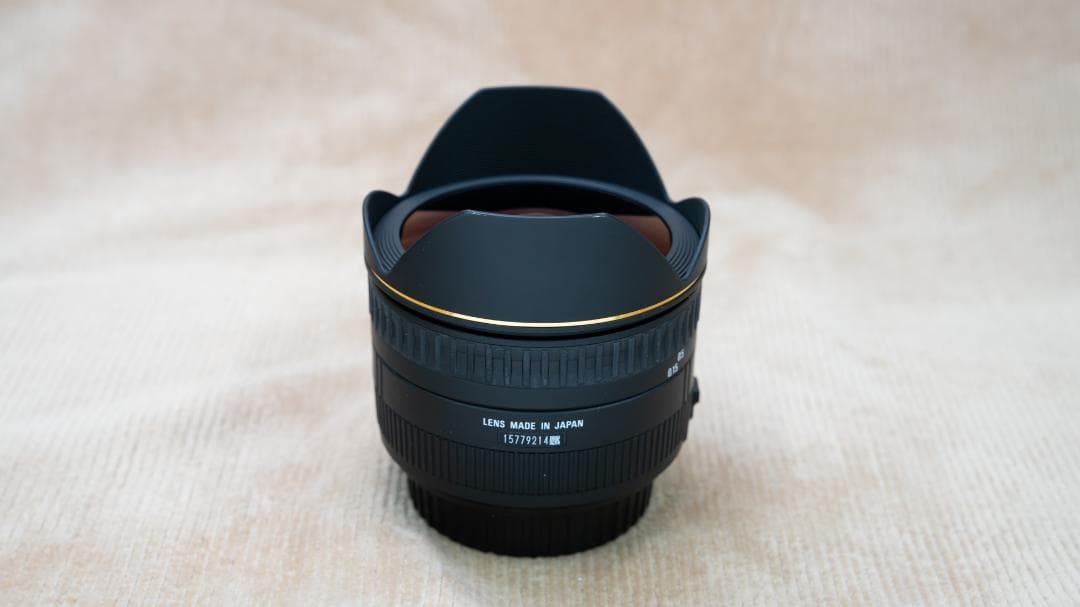 レンズ(単焦点) Sigma 15mm F2.8 EX DG Fisheye for CANON